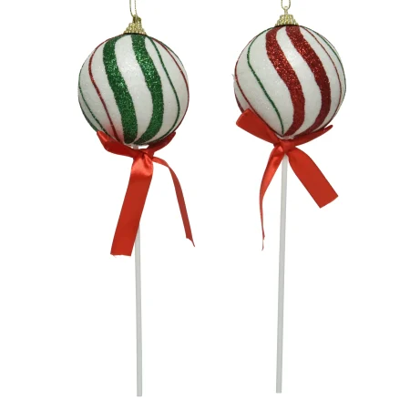 Bambalinas de plástico diseño chupeta 8 x 24,9 cm