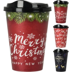 Vaso de cafe con tapa 500 ml