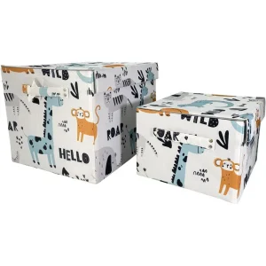 Juego de de cestas 2 piezas 40,5 x 33 x 30,5 cm