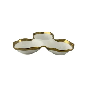 Plato de 3 divisiones 26 x 26 x 4 cm