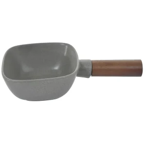 Piezas para servir 22,5 x 12,6 cm gris oscuro