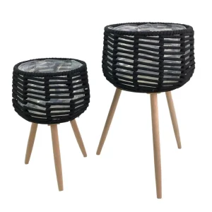 Juego de 2 potes 34 x 56 cm