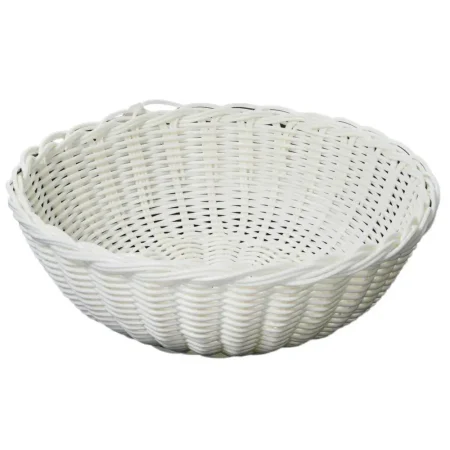Cesta blanca dia,22 x 9