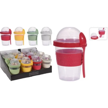 Vaso para yogurt 16 x 11 x 10,3 cm