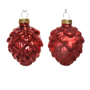 Adorno para colgar de vidrio 5x7cm