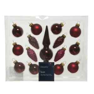 Adorno para colgar de vidrio 3,5x15 cm