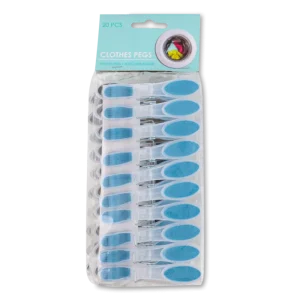 Set de 20 pinzas de ropa