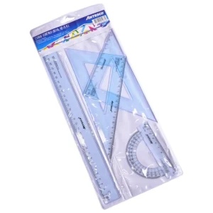 Estuche geom?trico 4 piezas