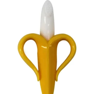 Mordedor y cepillo banana 2 en 1