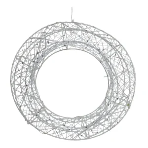 Corona con luz 30x30x6cm