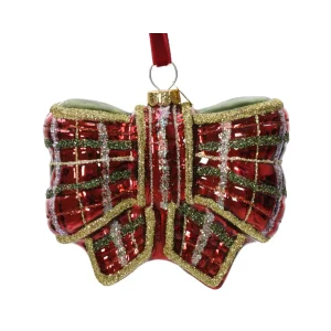 Adorno para colgar de vidrio 3,4 x 8,8 x 8 cm