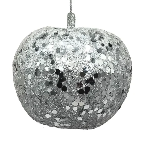 Adorno para colgar 6 piezas dise?o manzana 7 x 7 x 8 cm