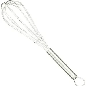 Batidor con mango de acero inoxidable 20 cm