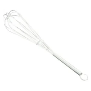 Batidor con mango de acero inoxidable 30 cm