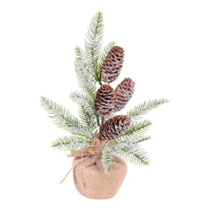 Planta decorativa 35x15x15cm