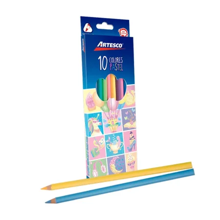 Caja de 10 colores pastel