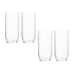 Juego de 4 vasos largos 465 ml