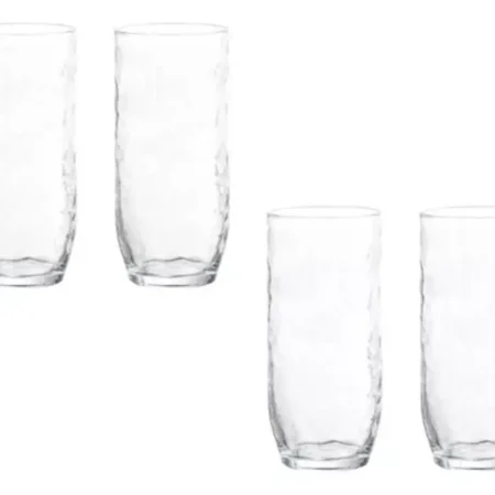 Juego de 4 vasos largos 465 ml