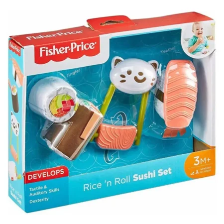 Set de 3 juguetes sensoriales con tem?tica de sushi +3m