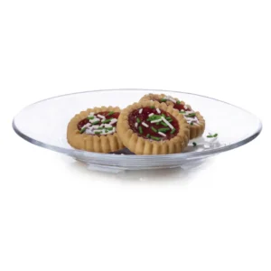 Plato llano de vidrio 19 cm