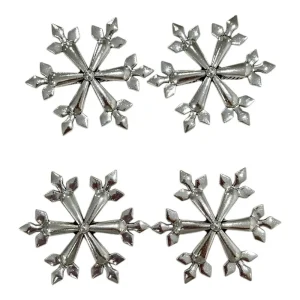 Juego de 4 aros para servilletas 4x10x4,50cm