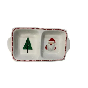 Bandeja de 2 divisiones 22,4 x 12,2 x 3,9 cm