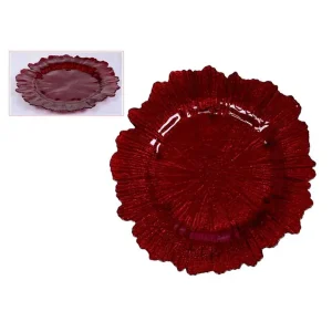 Porta plato de vidrio 33 cm