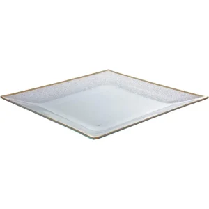 Bandeja para servir de porcelana 20 x 27 cm