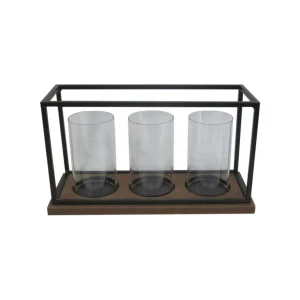 Porta vela 35,6 x 13,5 x 19,7 cm