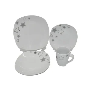 Juego de vajillas 16 piezas 320 ml 35,8 x 17,5 x 26,2 cm