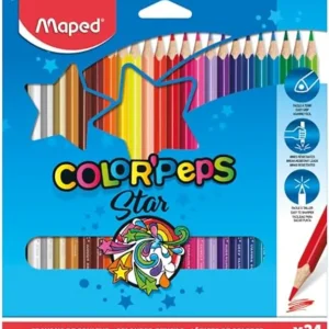 Lapices de colores colorpeps 24 piezas