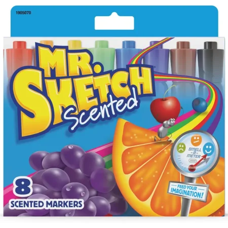 Pack de 8 marcadores con olor