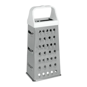 Rallador de 4 lados de acero inoxidable 21 cm