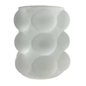 Porta vela 8,5 x 8,5 x 9,4 cm