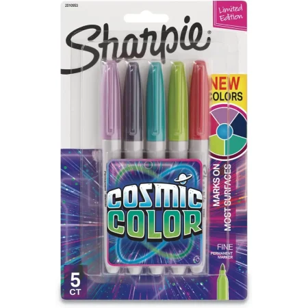 Pack de 5 marcadores Cosmic Color