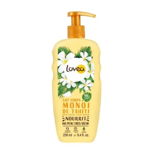 Crema corporal con monoi de tahiti para pieles muy secas 250 ml