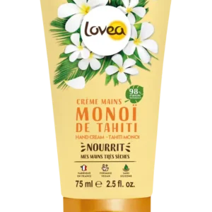 Crema de manos con monoi de tahiti para manos muy secas