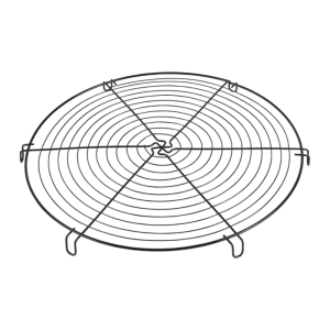 Enfriador de pasteles redondo antiadherente di 30 cm
