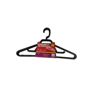 Set de 3 ganchos para ropa