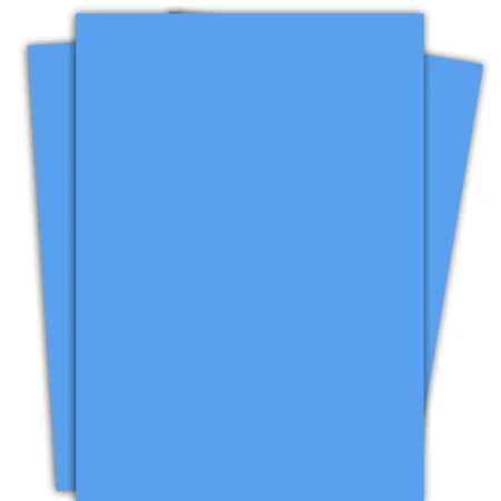 Foamy doble carta l?mina color azul cielo