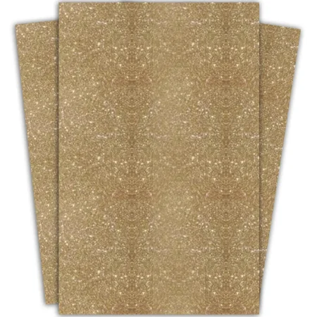 Foamy escarchado l?mina color dorado