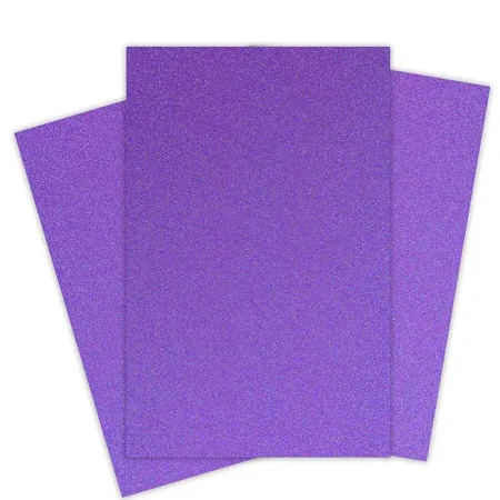 Foamy escarchado l?mina color lila