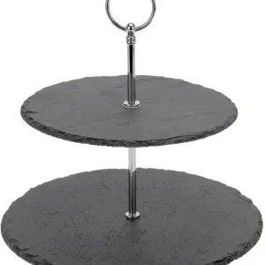 Bandeja para servir de 2 niveles