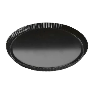 Molde con borde ondulado para flan 27 cm