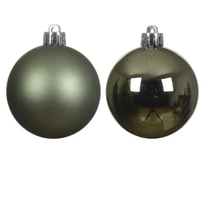 Set de 6 bambalinas de plástico mixtas 8 cm