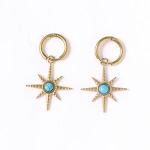 Argolla con perla azul