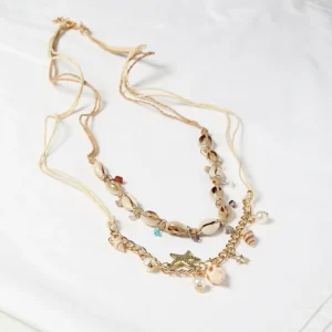 Collar conchas de mar