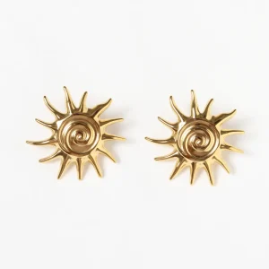 Zarcillo con forma de sol