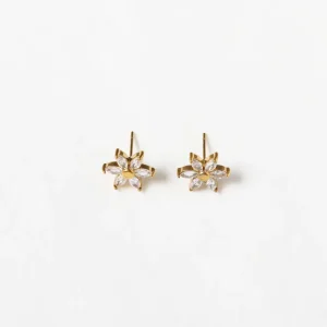 Zarcillo en forma de flor