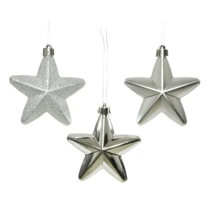 Adorno para colgar de plástico 2x7,50x7,50 cm